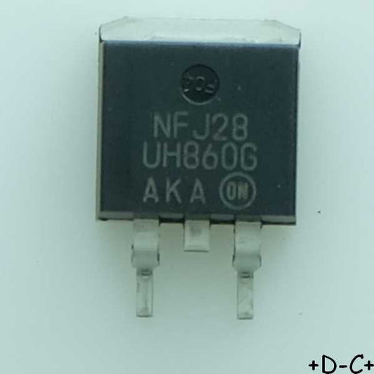 MURHB860CTT4G Rectifier diode switching 600V 8A 35ns D2PAK TO-263 ONS RoHS