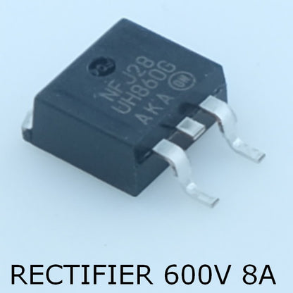 MURHB860CTT4G Rectifier diode switching 600V 8A 35ns D2PAK TO-263 ONS