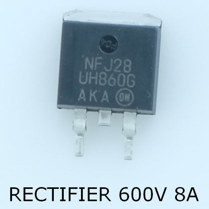 MURHB860CTT4G Rectifier diode switching 600V 8A 35ns D2PAK TO-263 ONS