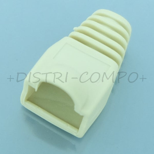 Manchon pour connecteur RJ45 8P8C plastique gris MP0005 Logilink