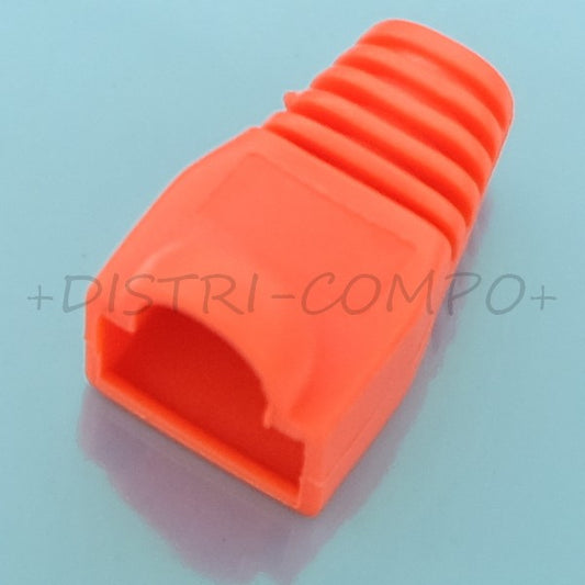 Manchon pour connecteur RJ45 8P8C plastique rouge MP0010 Logilink