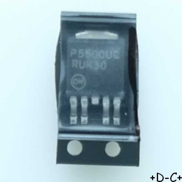 NCP5500DT50RKG LDO Regulator +5V 500mA DPAK ONS