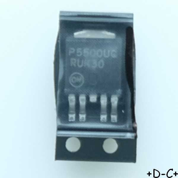 NCP5500DT50RKG LDO Régulateur +5V 500mA DPAK ONS - Distri-Compo