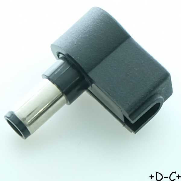 Fiche Jack alim. coudee mâle 2.1mm 5.5mm NES/J21W Lumberg