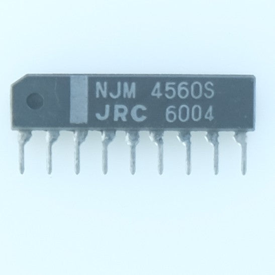 NJM4560S Double AOP large bande 10MHz, SIP-9, ±4 à ±18V SIP-9 JRC