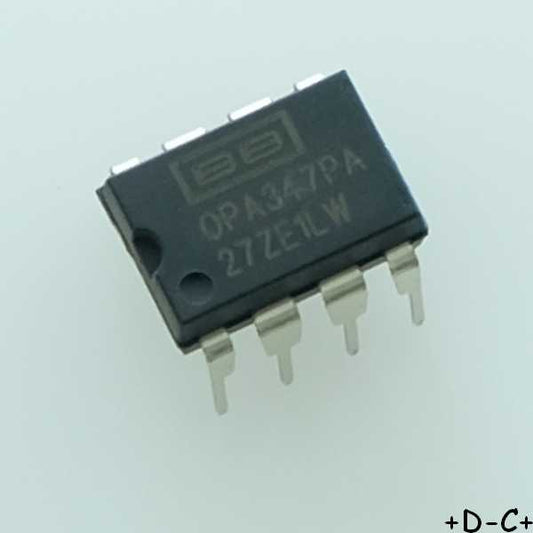 OPA347PA OP AMPL Single Low Input Bias Current Amplifier R-R DIP-8 Texas RoHS