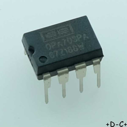 OPA703PA CMOS Rail-to-Rai I/O Operational amplifiers DIP-8 Texas RoHS