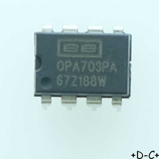 OPA703PA CMOS Rail-to-Rai I/O Operational amplifiers DIP-8 Texas RoHS