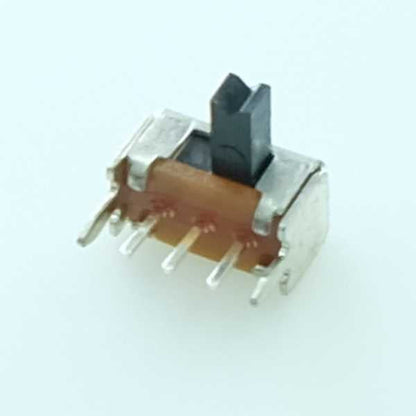 Commutateur glissière coudé SPDT ON-ON 12VDC 100mA CK OS102011MA1QN1