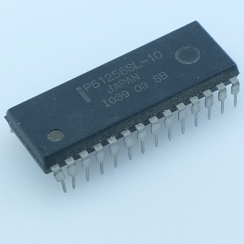 P51256SL-10 Mémoire SRAM CMOS 256 Kbits (32K×8) 5V 100ns DIP-28 Intel