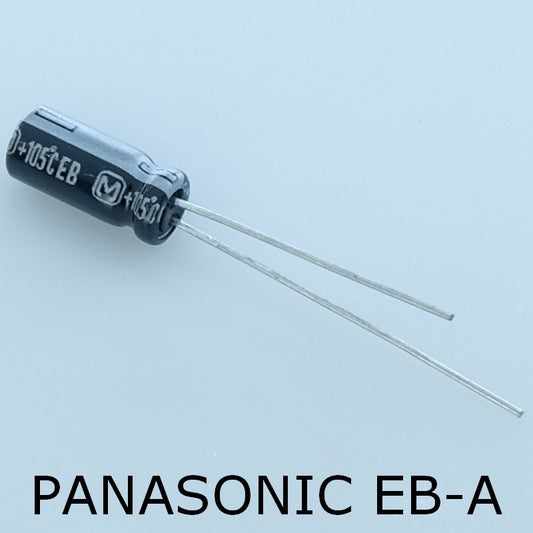 Condensateur 3.3µF 63V 5x11mm pas2 105° EB-A 5000h EEUEB1J3R3S Panasonic