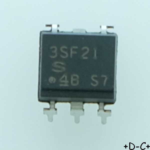 PC3SF21YTZ Optocoupleur sortie triac DIP-6 Sharp