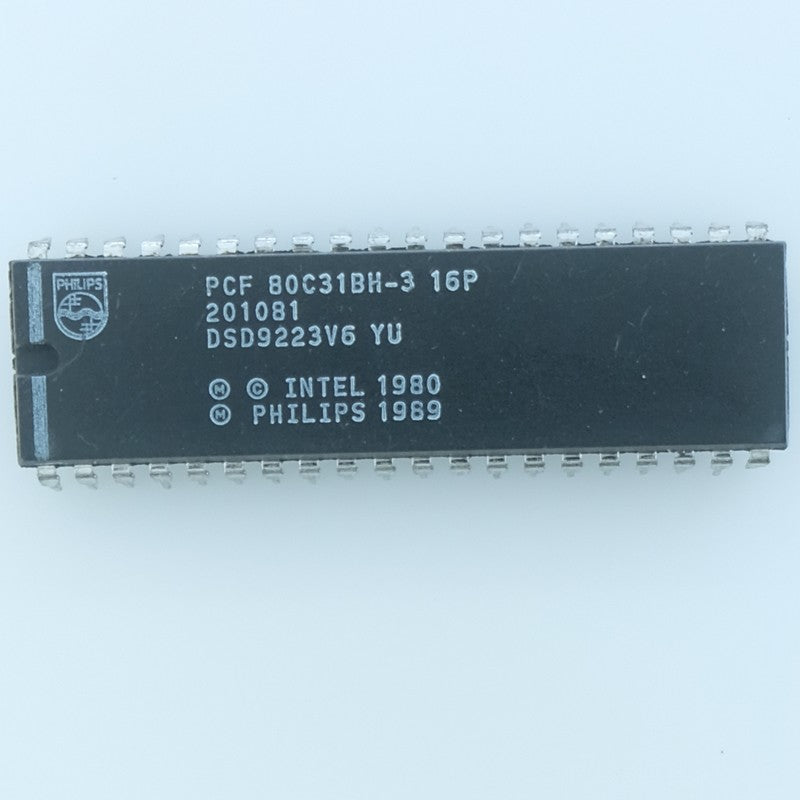 PCF80C31BH-3-16P MCU CMOS 8 bits compatible 80C31 16MHz DIP-40 Philips