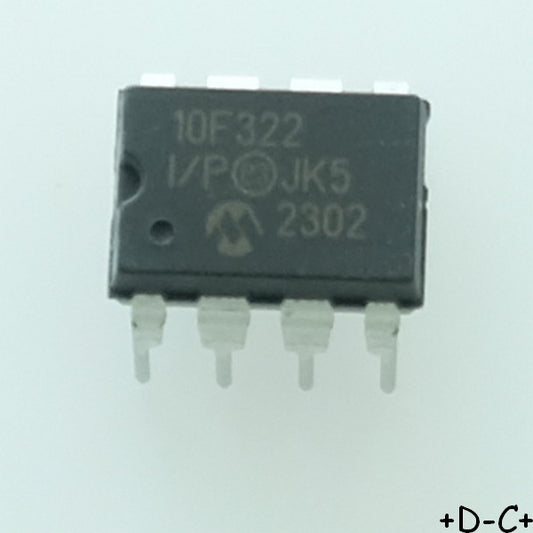 PIC10F322-I/P Microcontrolleur DIP-8 Microchip RoHS