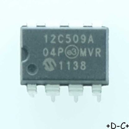 PIC12C509A-04P Microcontroleur Microchip DIP-8