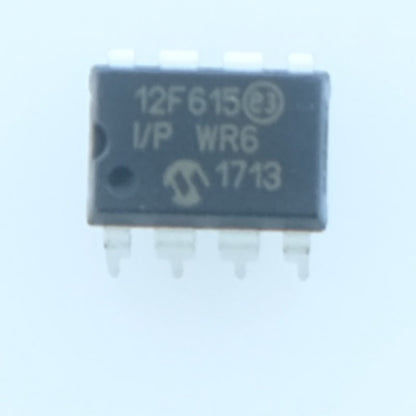 PIC12F615-I/P MCU 8 bits Flash 20MHz DIP-8 Microchip
