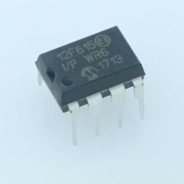 PIC12F615-I/P MCU 8 bits Flash 20MHz DIP-8 Microchip