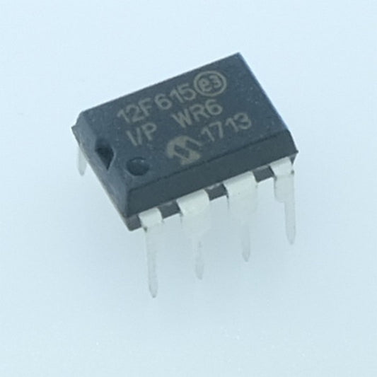 PIC12F615-I/P MCU 8 bits Flash 20MHz DIP-8 Microchip
