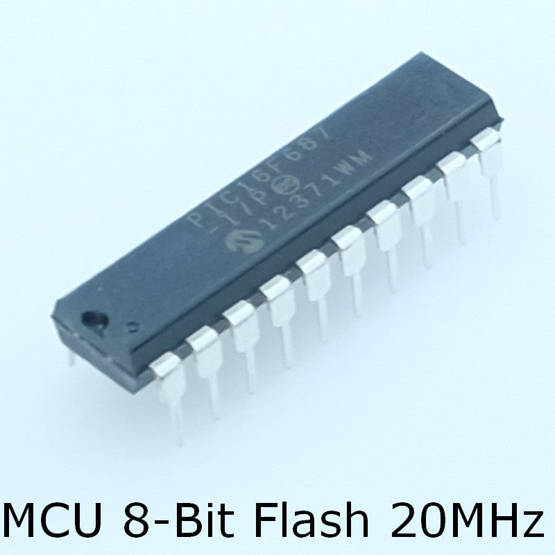 PIC16F687-I/P MCU DIP-20 Microchip