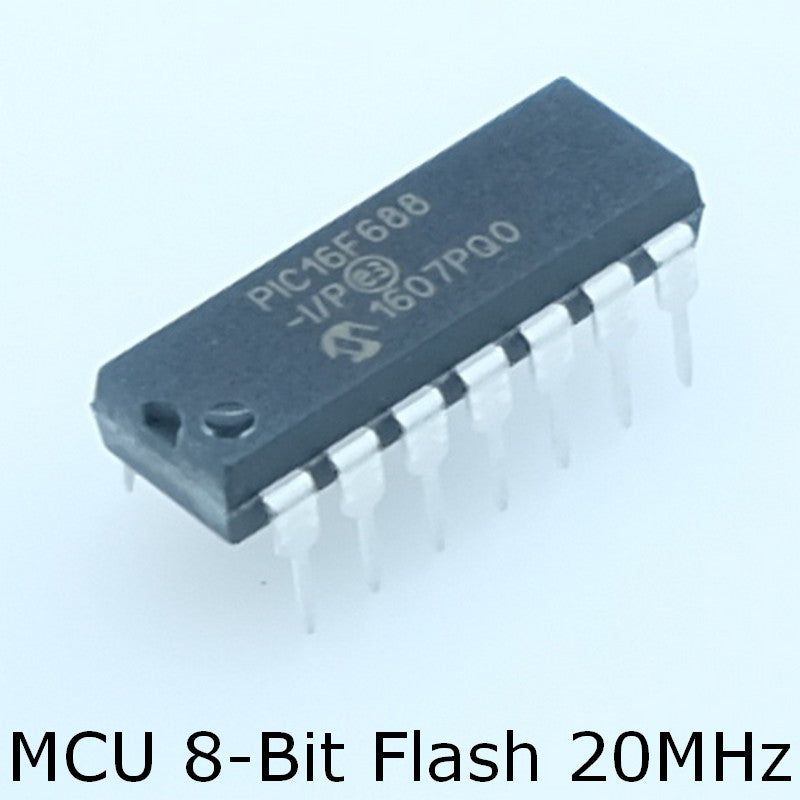 PIC16F688-I/P Microcontroleur DIP-14 8BIT 7KB Microchip