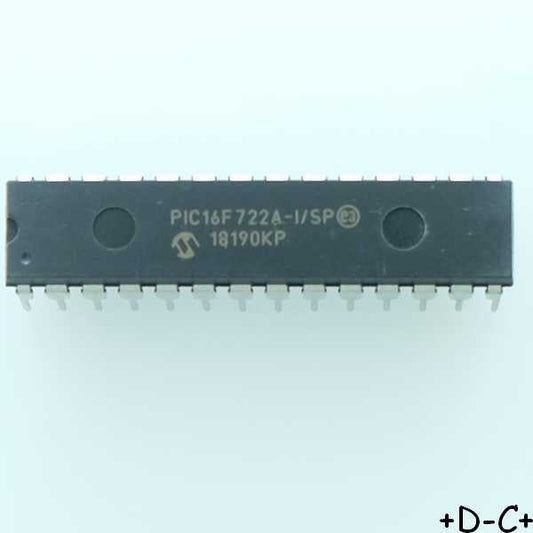 PIC16F722A-I/SP MCU 8 bits Flash 3.5KB DIP-28 Microchip RoHS