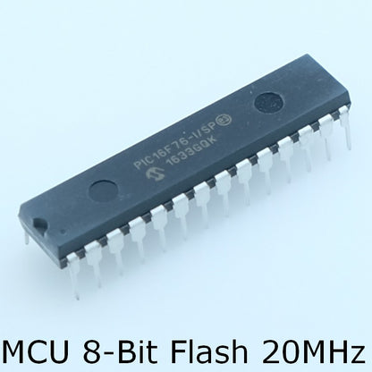PIC16F76-I/SP MCU 8bit Flash 20MHz SPDIP-28 Microchip