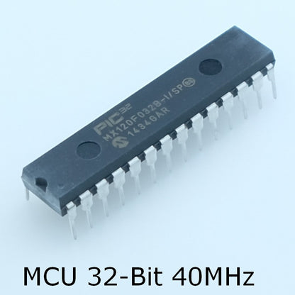 PIC32MX120F032B-I/SP MCU 32-bit MIPS32 M4K RISC DIP-28 Microchip