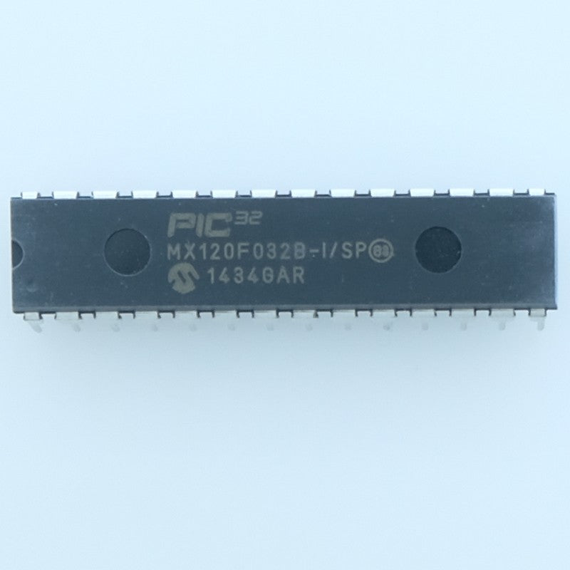 PIC32MX120F032B-I/SP MCU 32-bit MIPS32 M4K RISC DIP-28 Microchip