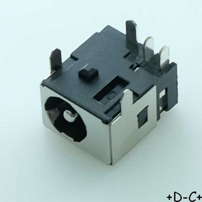 Embase Jack DC 1.65x5.9x8.2mm 5A blindée PJ-083H Same Sky