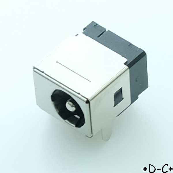 Embase Jack DC 1.65x5.9x8.2mm 5A blindée PJ-083H Same Sky