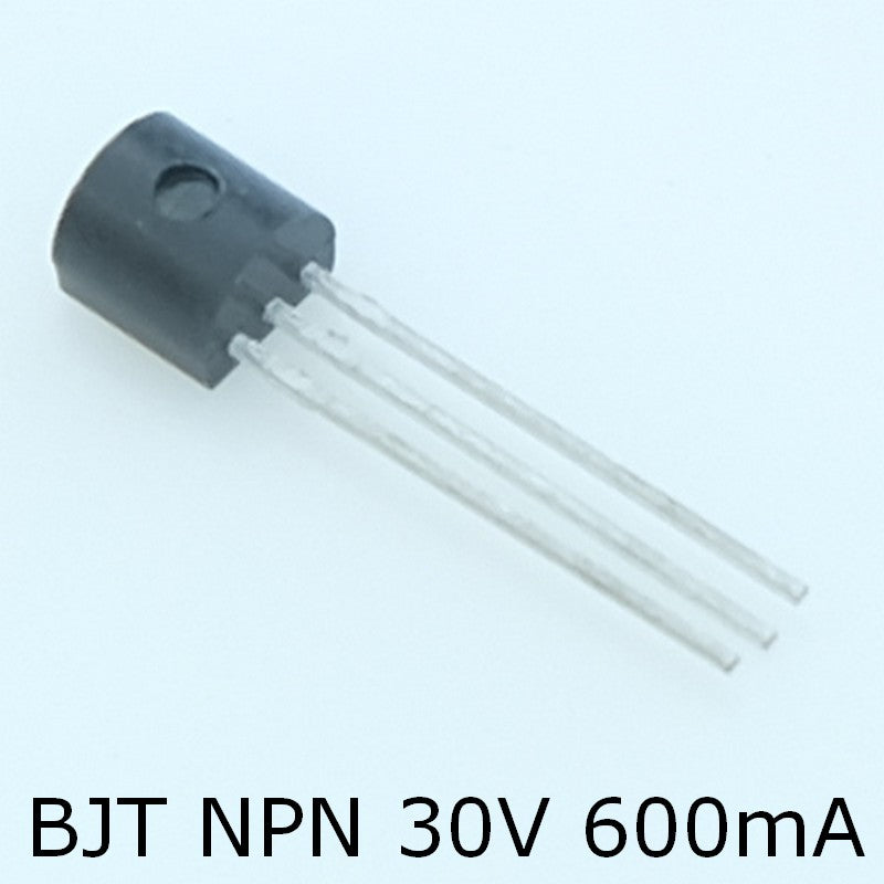 PN2222 Transistor BJT NPN 30V 600mA 625mW TO-92 ONS - Distri-Compo