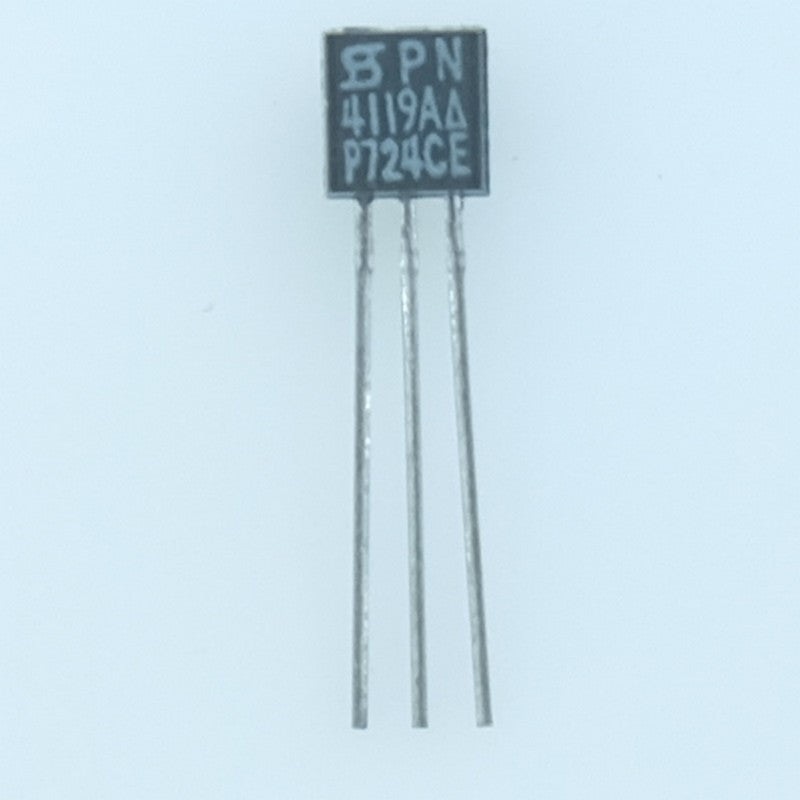 PN4119A Transistor JFET canal N TO-92 Siliconix - Distri-Compo
