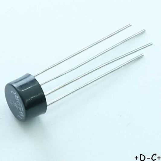B500R Pont redresseur rond 500VAC 1000V 2A Diotec RoHS