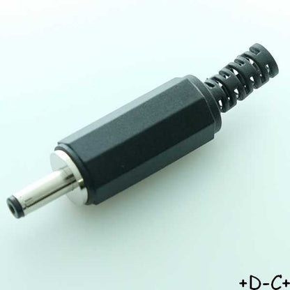 Fiche Jack DC 1.35x9.5x3.8mm 20V 4A à souder PP-038D Same Sky
