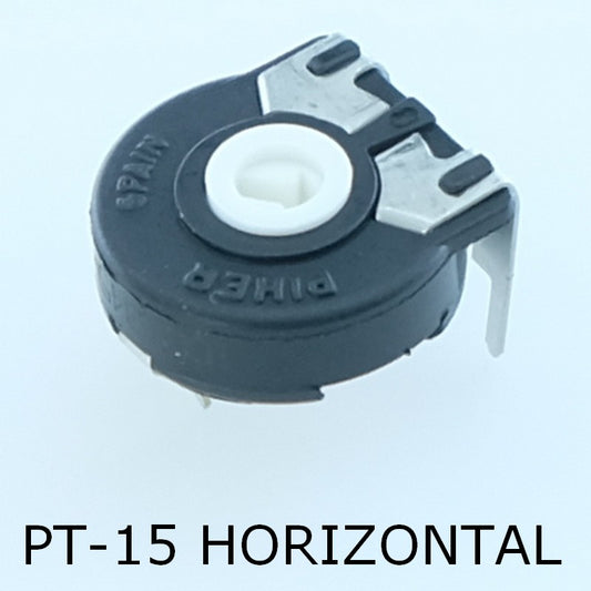 Potentiometre 250ohm horizontal ajustable 15mm PT15 Piher