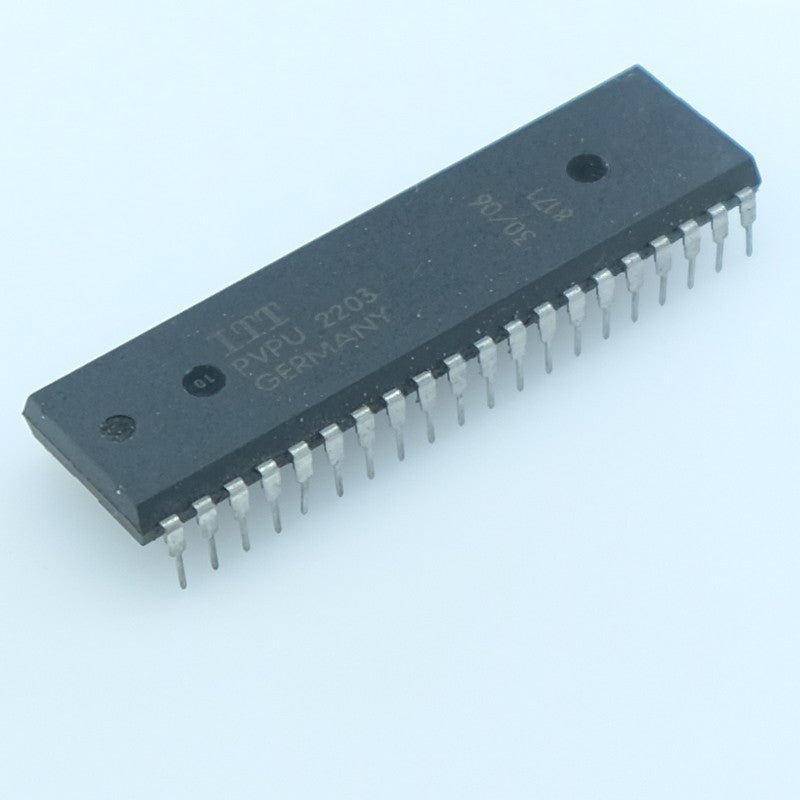 PVPU2203 Processeur vidéo TV couleur traitement signal vidéo DIP-40 ITT