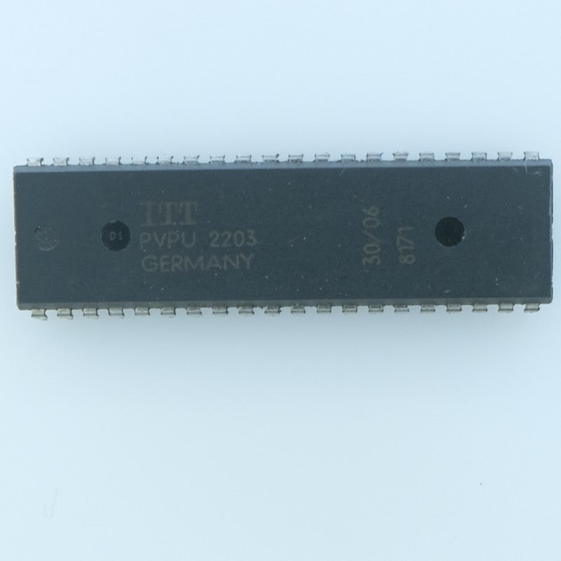 PVPU2203 Processeur vidéo TV couleur traitement signal vidéo DIP-40 ITT