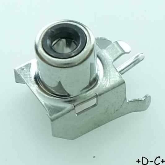 Embase RCA femelle pour circuit imprimé pas 7.5mm