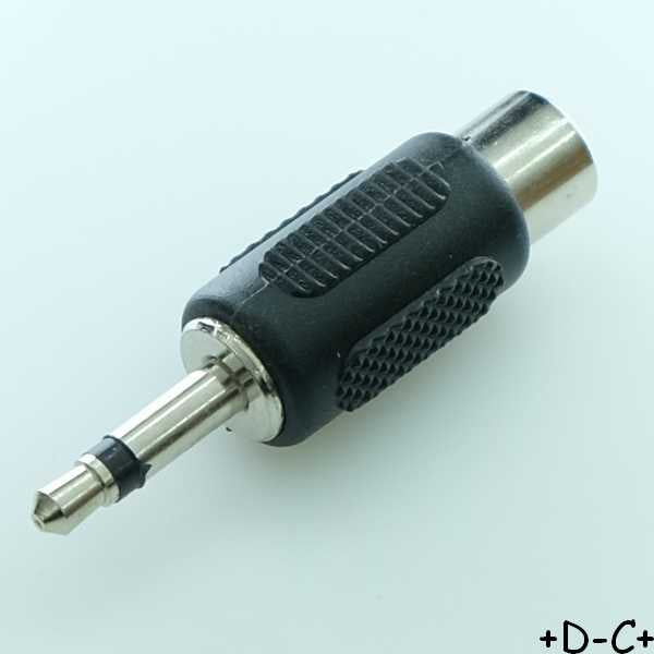 Adaptateur RCA femelle vers Jack 3.5mm mono mâle