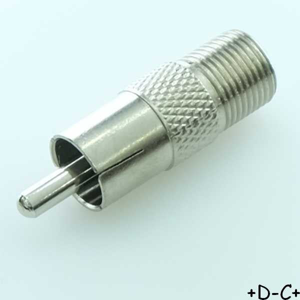 Adaptateur RCA mâle vers F femelle