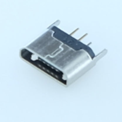 Connecteur micro USB-B femelle montage droit RND