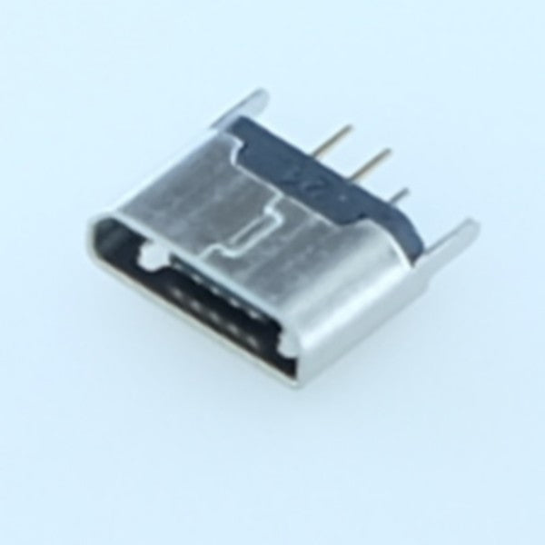 Connecteur micro USB-B femelle montage droit RND