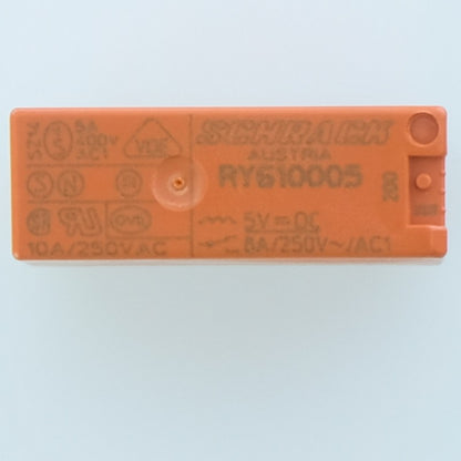 RY610005 Relais de puissance SPDT (1RT) bobine 5VDC 10A 250VAC Schrack