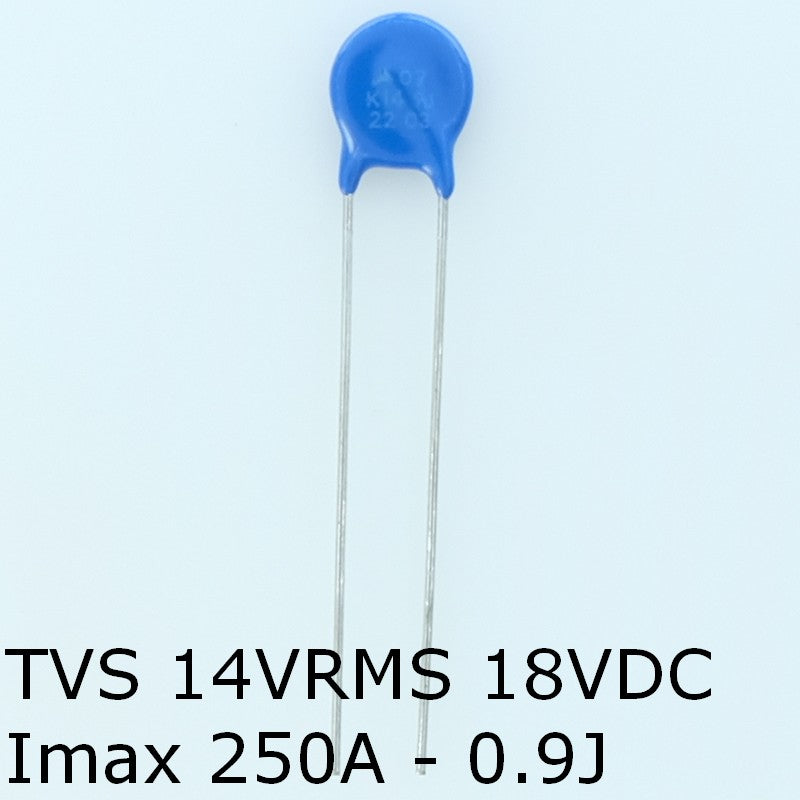 S07K14 Varistance TVS 14V 18V 7mm 10% pas5 Epcos