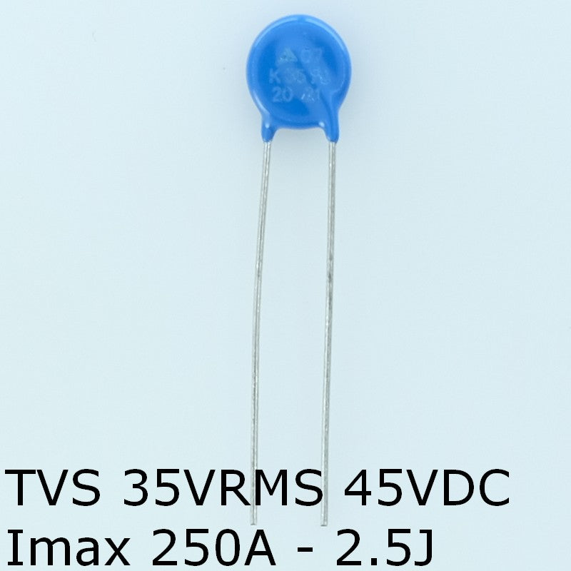 S07K35 Varistance TVS 35V 45V 7mm 10% pas5 Epcos