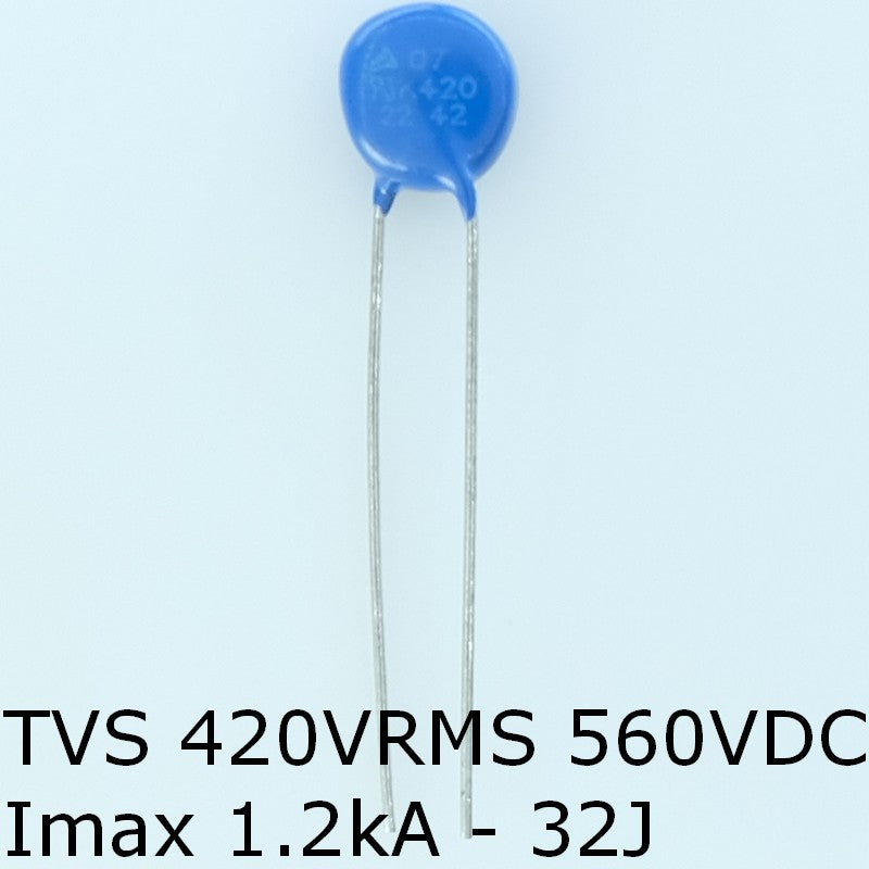 S07K420 Varistance TVS 420V 560V 7mm 10% pas5 Epcos