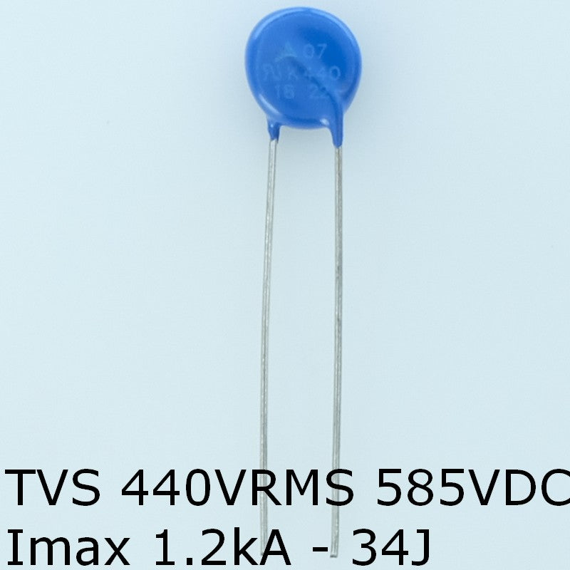 S07K440 Varistance TVS 440V 585V 7mm 10% pas5 Epcos