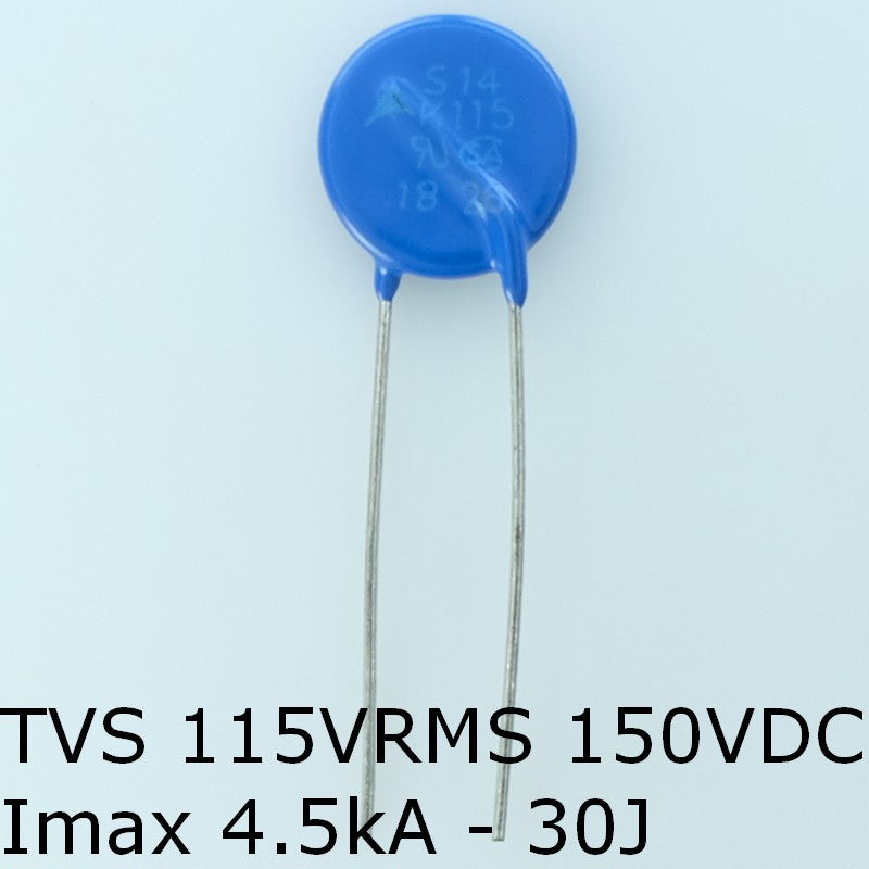 S14K115 Varistance TVS 115V 150V 14mm 10% pas7.5 Epcos