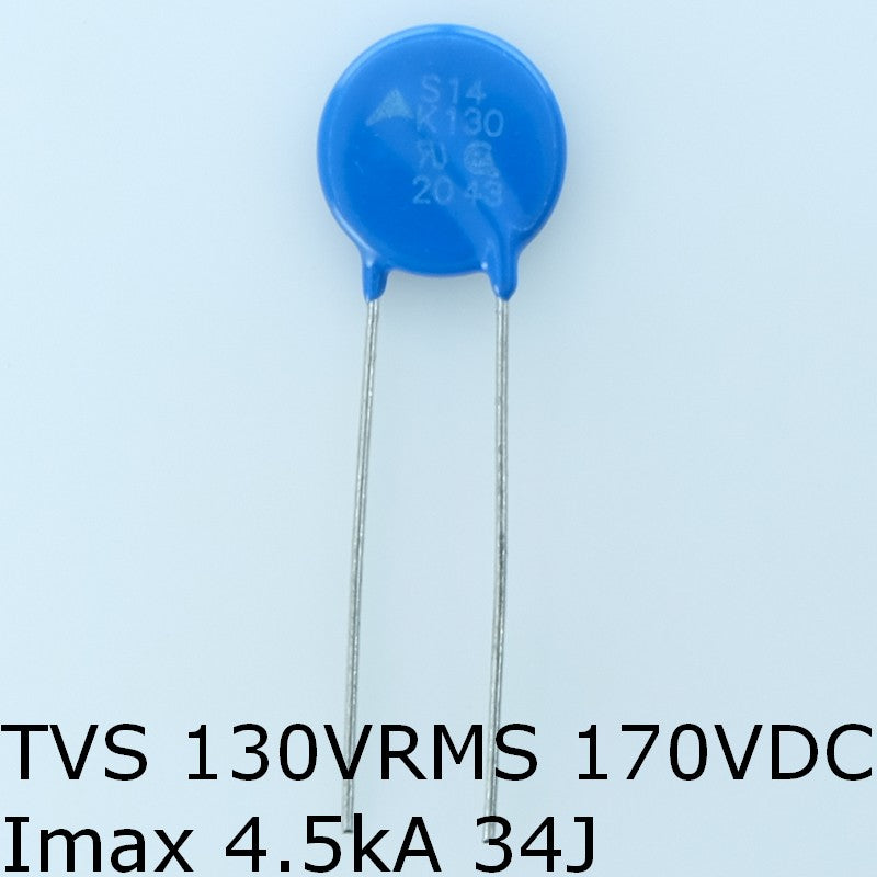 S14K130 Varistance TVS 130V 170V 14mm 10% pas7.5 Epcos