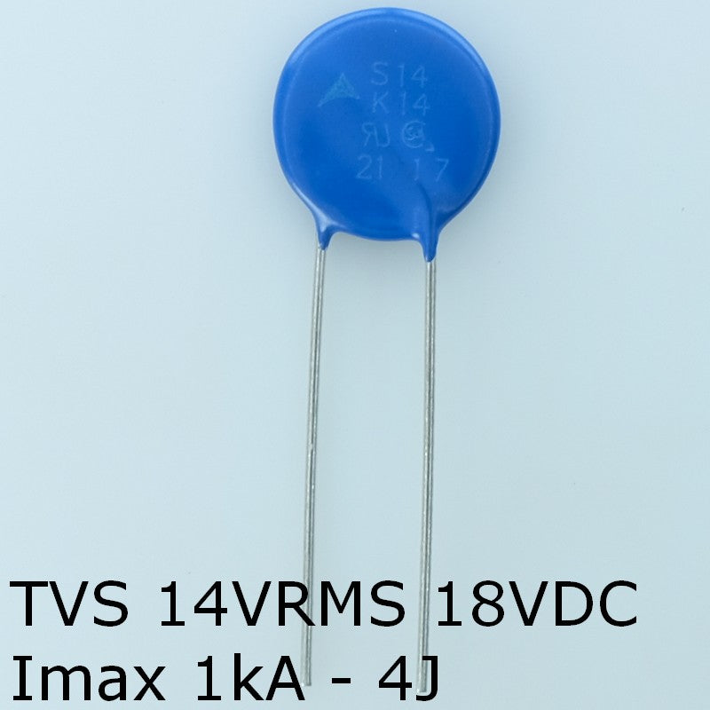 S14K14 Varistance TVS 14V 18V 14mm 10% pas7.5 Epcos